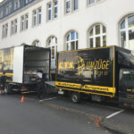 Actros und Sprinter bei KTS Umzug der St. Josef Schule in Bad Honnef